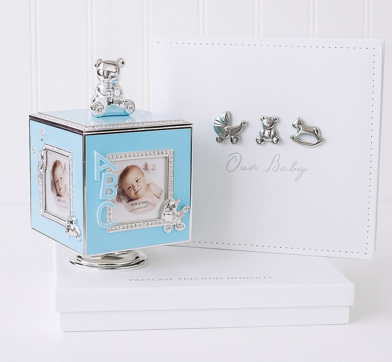 Cub/ Carusel Muzical 4 Poze Bebelus - Cadou Perfect Botez/Mot!
